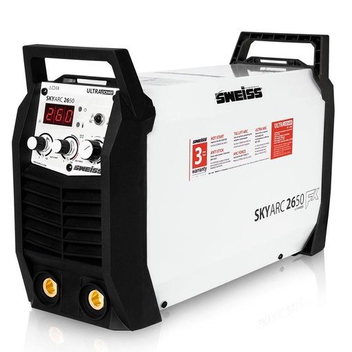 [14188] SOLDADOR INVERSOR TIG SWEISS 260A 110-220V (SWA2650)