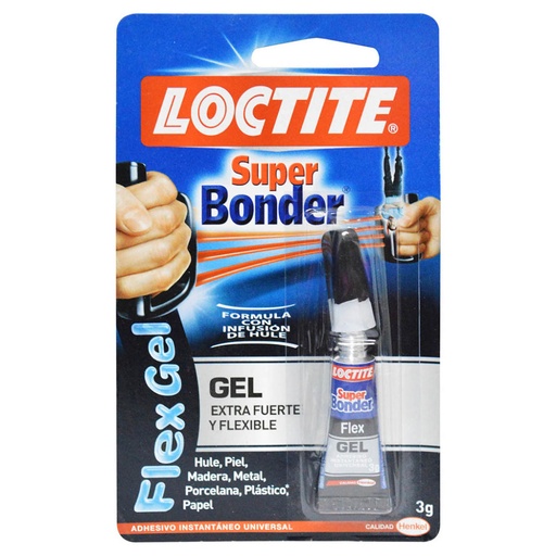 [7379] SUPERBONDER FLEX GEL LOCTITE 3GRS (1629145)