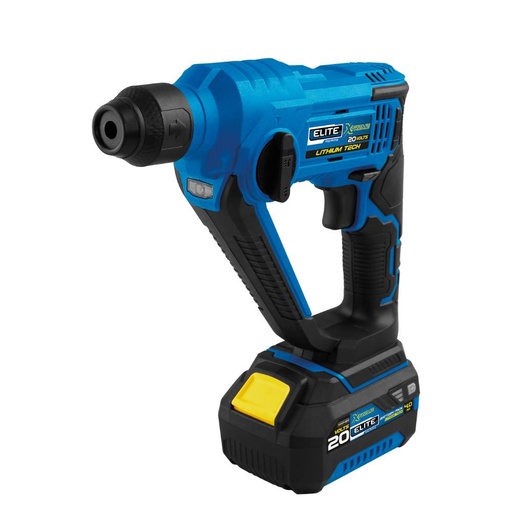 [14422] TALADRO ROTOMARTILLO ELITE INALAMBRICO 20V SDS PLUS 1 BAT 2AH (XRM20)