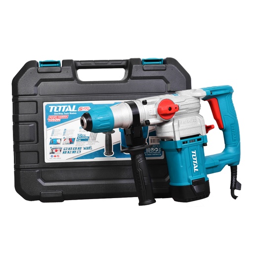 [19300] TALADRO ROTOMARTILLO SDS PLUS 4.5JULES  1050W SUPER SELECT TOTAL (UTH110266)