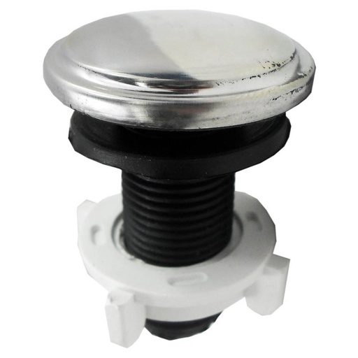 [3797] TAPA HUECO LAVAMANOS REPUJADO ACERO INOXIDABLE G/P