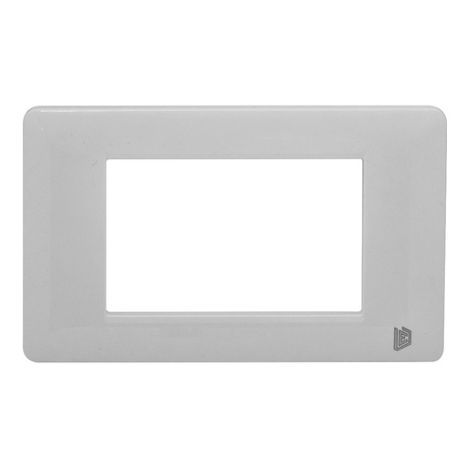 [13158] TAPA LUXOR BLANCA OVALADA DUKE ENERGY (V1-02B)
