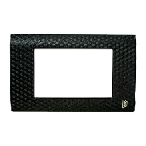 [14397] TAPA LUXOR NEGRA CON VISOS 3D DUKE ENERGY (V18-02NN)