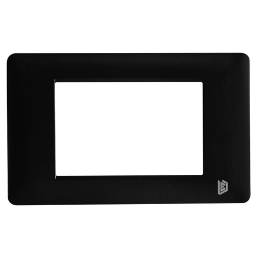 [13172] TAPA LUXOR NEGRA OVALADA DUKE ENERGY (V1-02N)