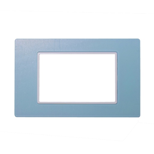 [13169X] TAPA LUXOR VERDE CRISTAL ACRILICA CUADRADA (V10-02AV)