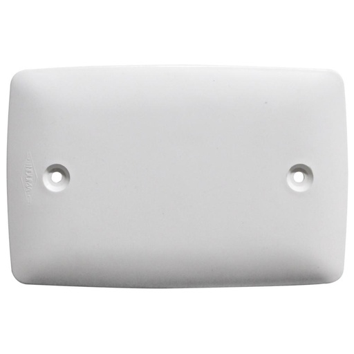 [8340] TAPA PLASTICA CIEGA BLANCA 2X4 INDUMA CERTIFICADA (T1206-0016)