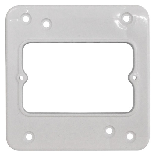 [8343] TAPA PLASTICA SUPLEMENTO BLANCA INDUMA CERTIFICADA (T1206-0028)