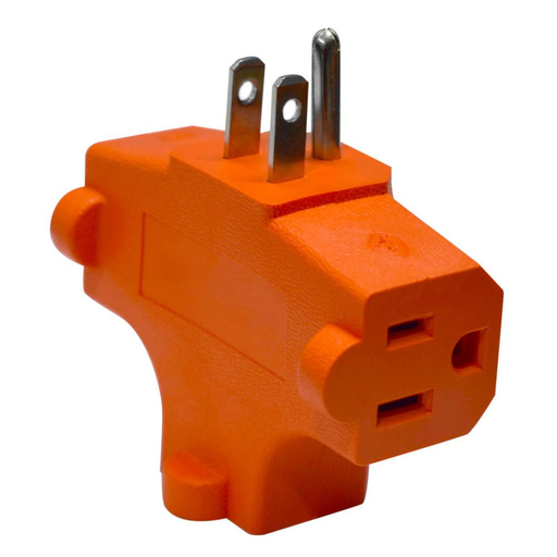 [20823] TEE NARANJA POLO A TIERRA X 3 OVALADA UDUKE (U65)