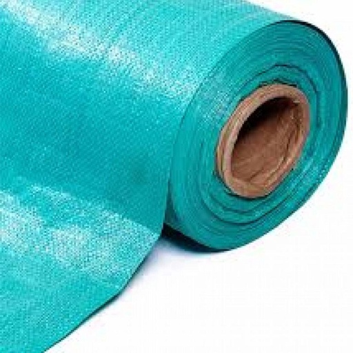 [8046A] TELA VERDE PARA ENCERRAMIENTO DE CONSTRUCCIONES ANTI UV- 2 X 100 MTRS(6226)