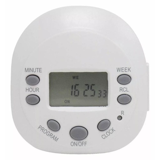[11486] TEMPORIZADOR DIGITAL GENERAL LECTRIC PROGRAMABLE HASTA 7 DIAS  (GE15150)
