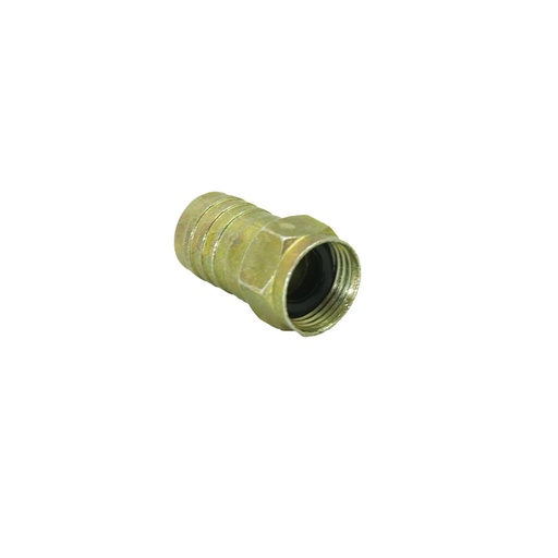 [3205A] TERMINAL COAXIAL SILICONADA RG 56 CROMADA (RG36)