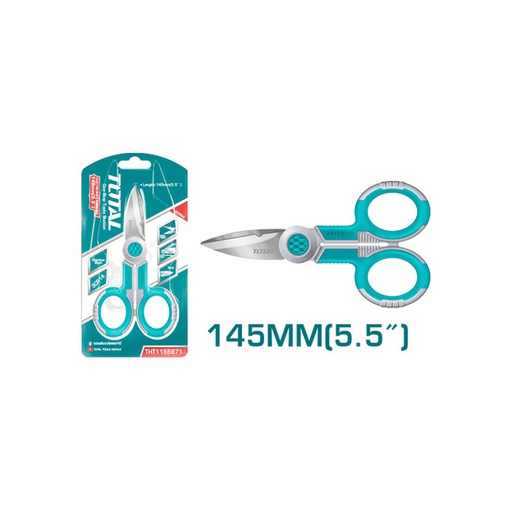 [15713] TIJERA ELECTRICISTA 5 1/2 ACERO INOXIDABLE TOTAL (THT1155871)