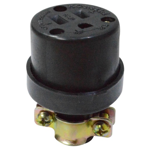 [7360] TOMA AEREO INDUSTRIAL KONTIKI POLO/TIERRA 15AMP  (FT-3) RETIE