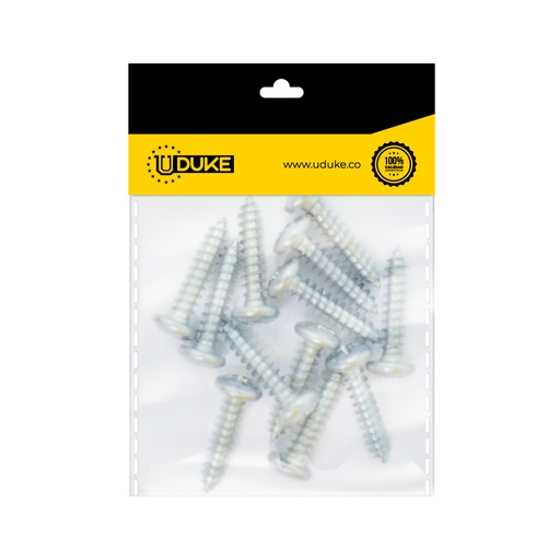 [15738K] TORNILLO LAMINA PHILLIPS ZINCADO 8*3/4 PQT X 12 UDUKE