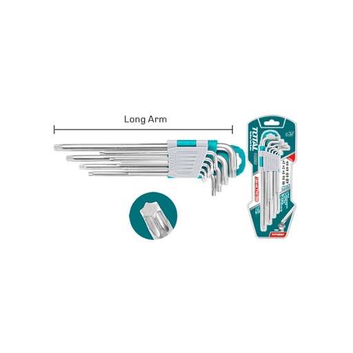 [15717] TORX INDUSTRIAL BLISTER X 9 PZS EXTRA LARGO TOTAL (THT106391)