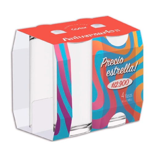 [19672] VASO CRISTAL LEXINGTON 0788CL4AN CRISTAR