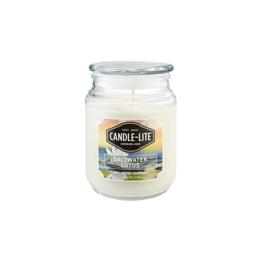 [15837] VELA 18 OZ SALTWATER LOTUS CANDLE LITE (3297330)