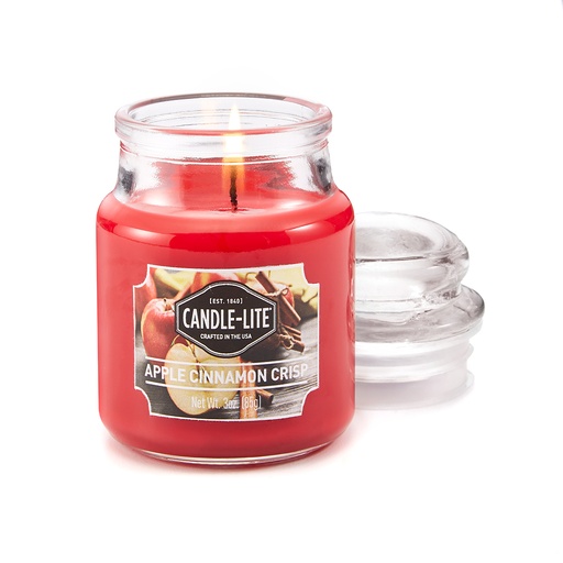 [15209] VELA 3 OZ APPLE CINNAMON CRISP CANDLE LITE (4449021)