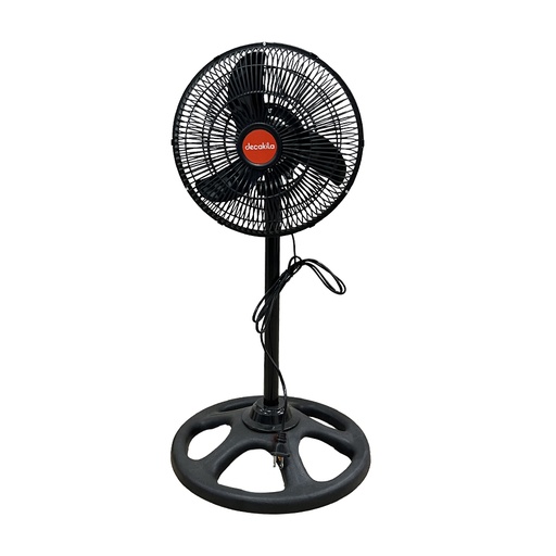 [20999] VENTILADOR PEDESTAL DE 3 ASPAS 10" DECAKILA (KUFC047B)