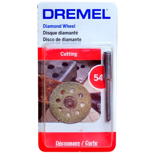 [12275] ACCESORIO DREMEL DISCOS DE CORTE DIAMANTADO 7/8 (26150545AB000)(545)