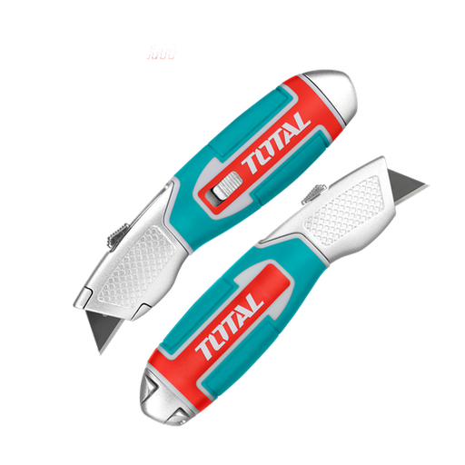 [21225] BISTURI NAVAJA 19 X 61 MM INDUSTRIAL INCLUYE 6 HOJAS DE REPUESTO INDUSTRIAL SUPER TOTAL (TG5126101)