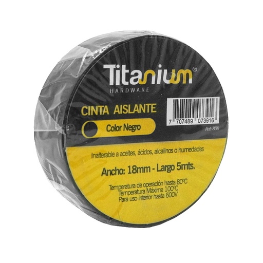[469B] CINTA AISLANTE PEQUENA ORIGINAL X 5 MTS (RETIE-FL)  TTA143