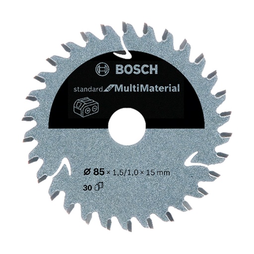 [14315] DISCO MULTIMATERIAL BOSCH 85MM PARA SIERRA CIRCULAR INALAMBRICA 85MM (2608837752000)