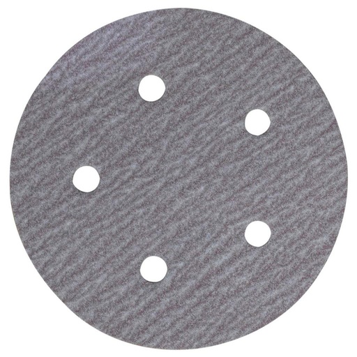 [9528] DISCO VELCRO PREMIER ROJO 5 X 5 HUECOS GRANO 220