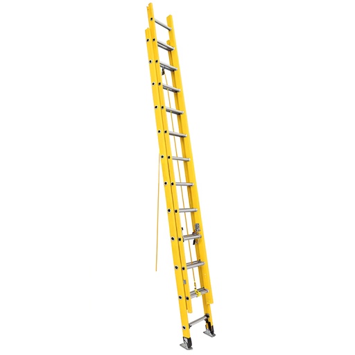 [21343] ESCALERA DE EXTENSION EN FIBRA DE VIDRIO  24 PELDAÑOS 7,32 MTS UDUKE (150KG)(HT3175)