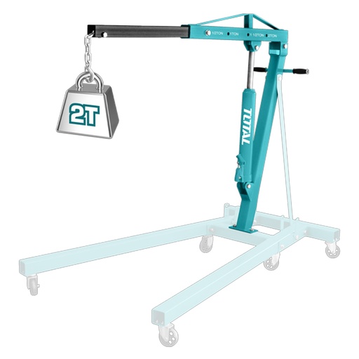 [16601] GRUA HIDRAULICA PARA PLUMA 2T INDUSTRIAL TOTAL  (THT11021-2)