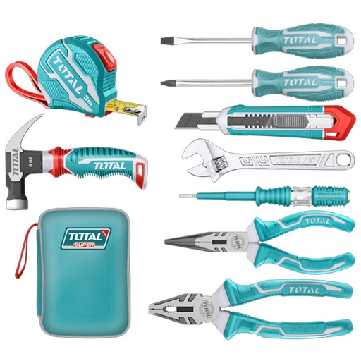 [21223] KIT DE HERRAMIENTAS 9PZS TOTAL SUPER SELECT (THKTHP90097)