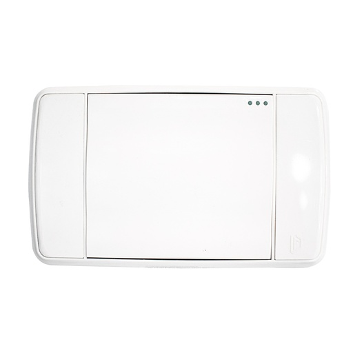 [12320] LINEA FUTURA BLANCA INCRUSTAR SWICHE SENCILLO GRANDE DUKE ENERGY (V16-003)