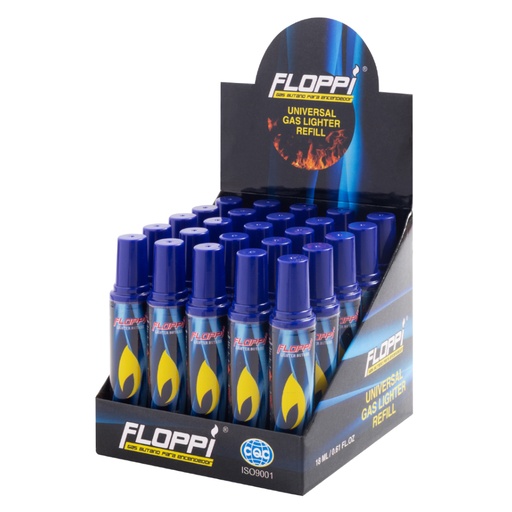 [17276] RECARGADOR GAS REPUESTO UNIVERSAL 18ML FLOPPI (FLR0118ML)