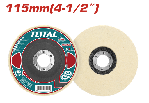 [21368] DISCO  DE FIELTRO 4-1/2" SUPER TOTAL (TAC671151)