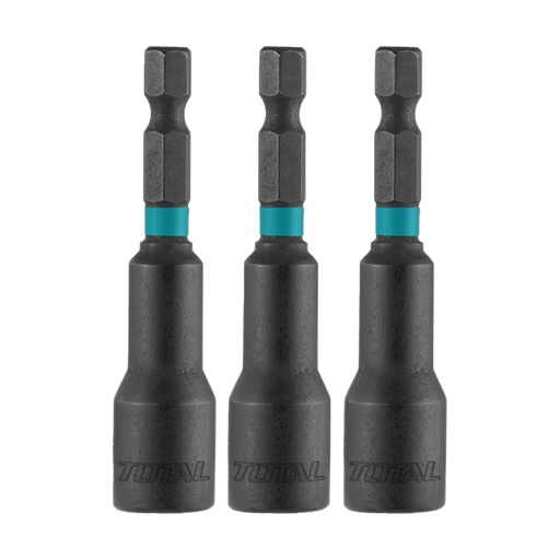 [21386] COPA TORNILLO  1/4" IMANTADA JUEGO X 3 PZS  INDUSTRIAL SUPER TOTAL (UTAC270631)