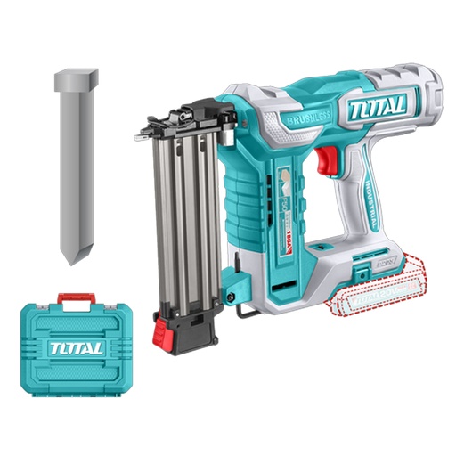 [21478] CLAVADORA INALAMBRICA 50MM 20V NO INCLUYE BATERIA Y CARGADOR INDUSTRIAL SUPER  TOTAL (TCBNLI5005)