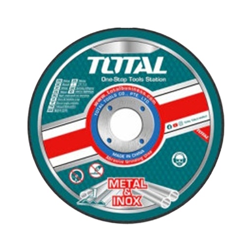 [21505] DISCO CORTE METAL/ACERO INOXIDABLE 7" CENTRO PLANO SUPER TOTAL (TAC2161801)