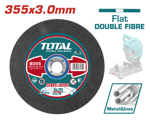 [21506] DISCO CORTE METAL 14"  SUPER TOTAL (TAC2303558)