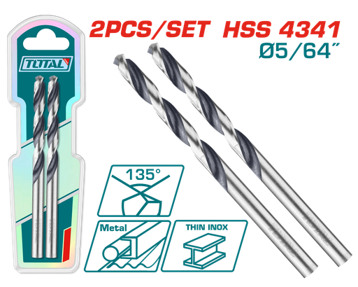 [21529] BROCA LAMINA 5/64" JUEGO X 2PZS  INDUSTRIAL SUPER TOTAL (TAC1206454)