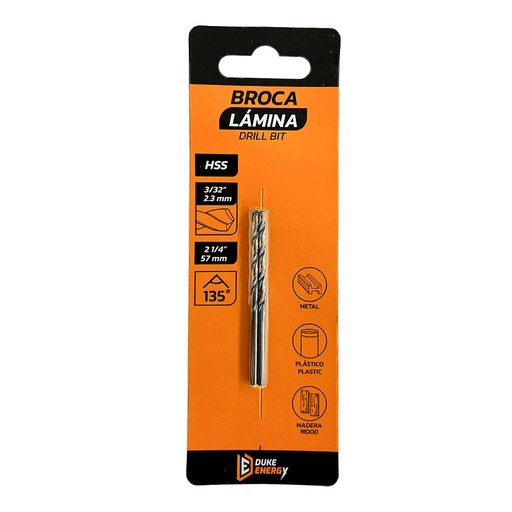 [21700] BROCA LAMINA 3/32" DUKE ENERGY (HT3226)