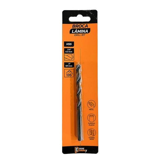 [21707] BROCA LAMINA 1/4" DUKE ENERGY (HT3233)