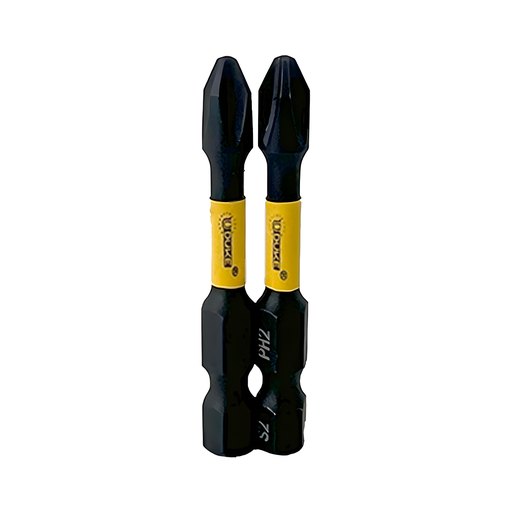 [21744] PUNTAS TALADRO IMANTADA 50MM (+) JUEGO X 2 PZS UDUKE  (HT3357)