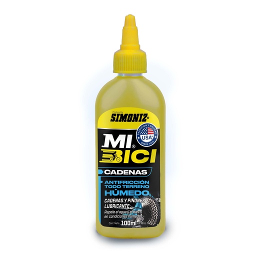 [21837] LUBRICANTE CADENAS SIMONIZ MI BICI HUMEDO TODO TERENO 110ML  (209734 )