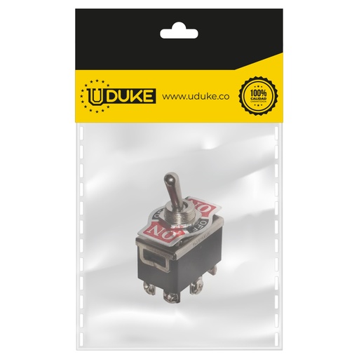[21580K] SWITCH CODILLO DE 6 TORNILLOS PQTX 1 UDUKE 