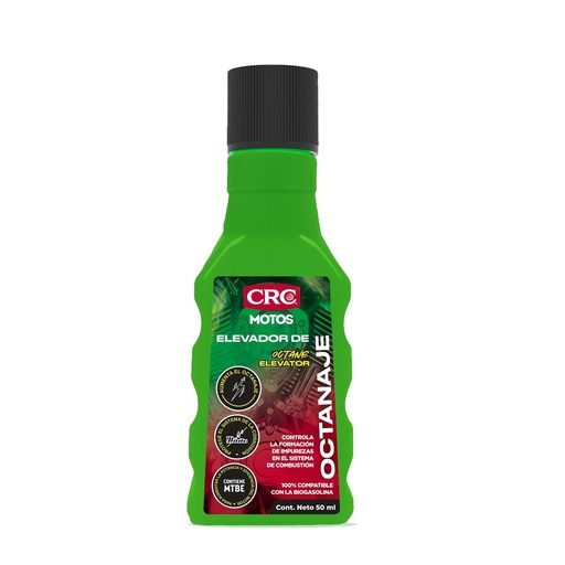 [21903] ELEVADOR DE OCTANAJE 50 ML PARA MOTOS CRC (60000119) NUEVA IMAGEN