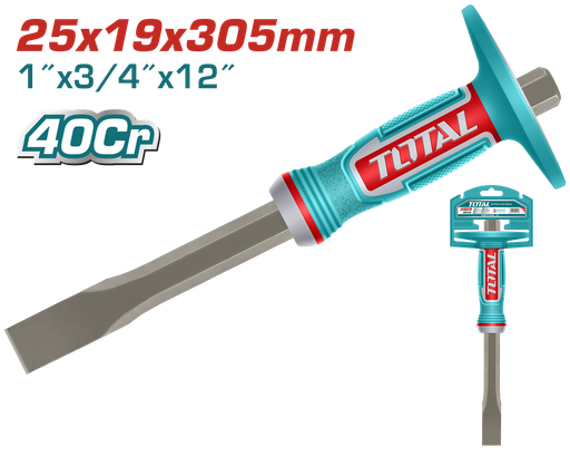 [22018] CINCEL PLANO 1" X 3/4" X 12" CON PROTECTOR INDUSTRIAL SUPER TOTAL (THT4532519)