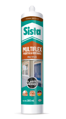[22077] MULTIFLEX SISTA ELASTOMERICO ARCILLA  280ML