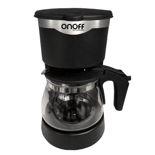 [22149] CAFETERA 1,2 LITROS NEGRA ONOFF PS (RP1365)