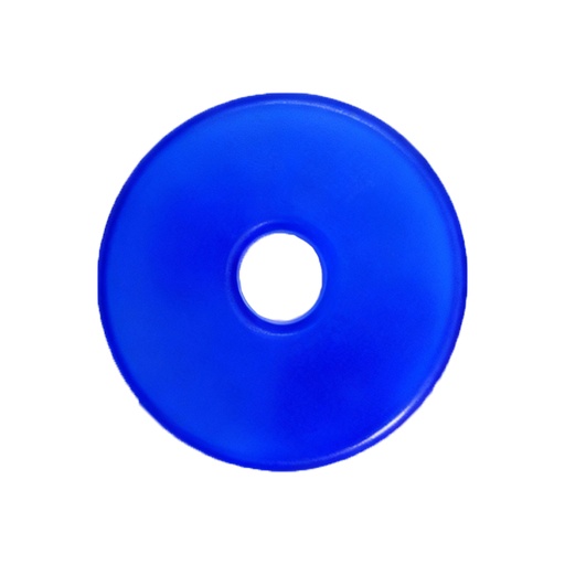 [735BK] EMPAQUE ECONOMICO GRIFO SILICONADO AZUL  PQT X5 UDUKE 