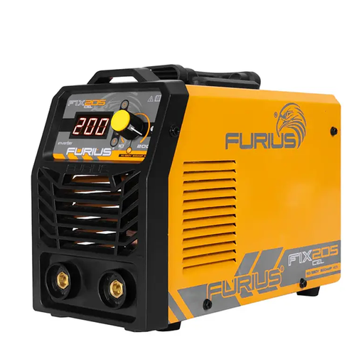 [18585A] SOLDADOR INVERSOR FURIUS 200A 110-220 FIX205 (FW205CEL)